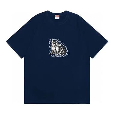 supreme  2026夏季新款短袖T恤  尺寸偏大