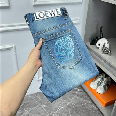 LOEWE   2026夏季新款休閒牛仔褲