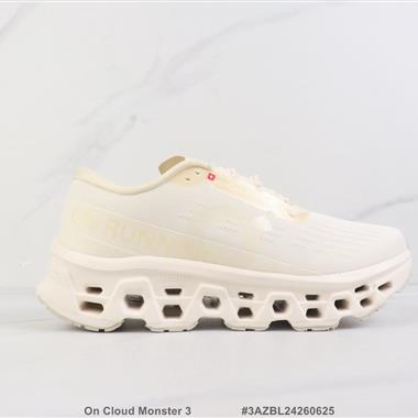 On Cloud Monster 3 昂跑鏤空減震休閒跑步鞋