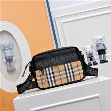 BURBERRY    2026新款男生時尚包包   尺寸：23*6*15CM