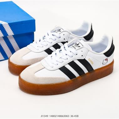 Adidas Originals Sambae 三葉草 百搭低幫休閒運動板鞋
