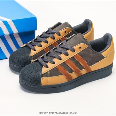 Adidas Originals Superstar貝殼頭系列 低幫經典百搭休閒運動板鞋