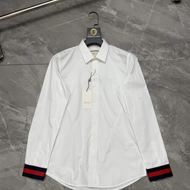 GUCCI   2026秋冬新款長袖襯衫