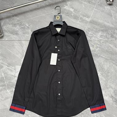 GUCCI   2026秋冬新款長袖襯衫