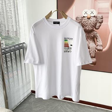 Balenciaga   2026夏季新款短袖T恤