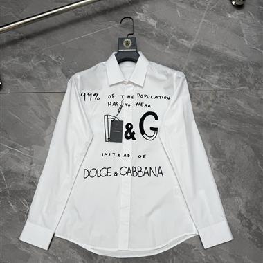 D&G   2026秋冬新款長袖襯衫