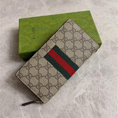 GUCCI   2026新款時尚皮夾錢包 尺寸：19x10x2.5CM