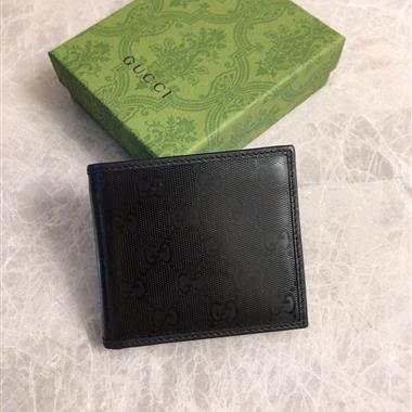 GUCCI   2026新款時尚皮夾錢包 尺寸：11*9CM