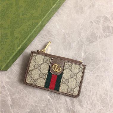 GUCCI   2026新款時尚皮夾錢包 尺寸：12x7.5x1CM