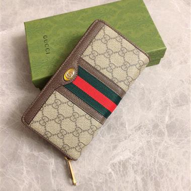 GUCCI   2026新款時尚皮夾錢包 尺寸：19*10*5CM