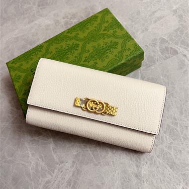 GUCCI   2026新款時尚皮夾錢包 尺寸：19*10*3M