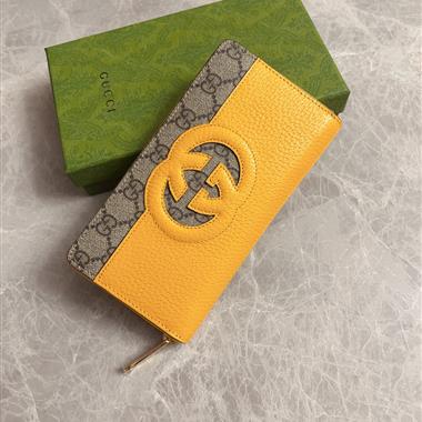 GUCCI   2026新款時尚皮夾錢包 尺寸：19*10*3CM