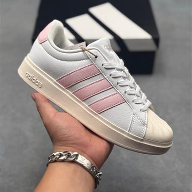 ADIDAS STREETTALK 夏季新款貝殼頭3.0低幫休閒板鞋