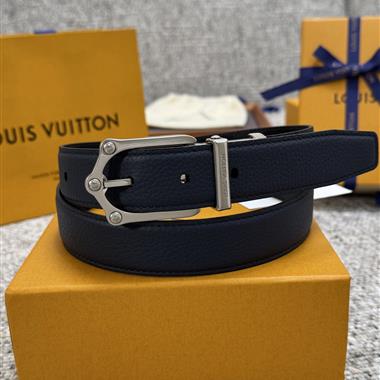 LOUIS VUITTON   2026新款時尚皮帶 3.0CM