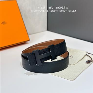 HERMES   2026新款時尚皮帶  3.8CM