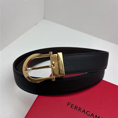 Ferragamo   2026新款時尚皮帶  3.5CM