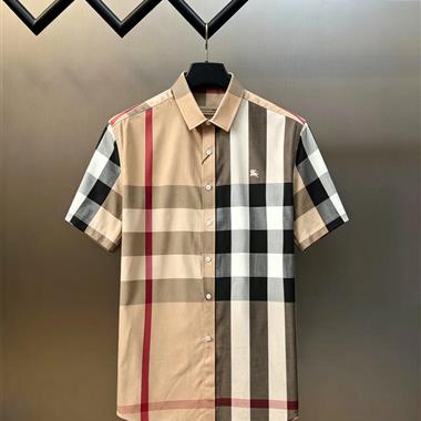 BURBERRY  2026夏季新款短袖襯衫