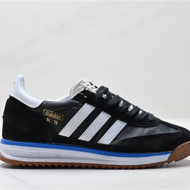 Adidas SL 72 RS 三葉草復古休閒跑步鞋休閒運動鞋