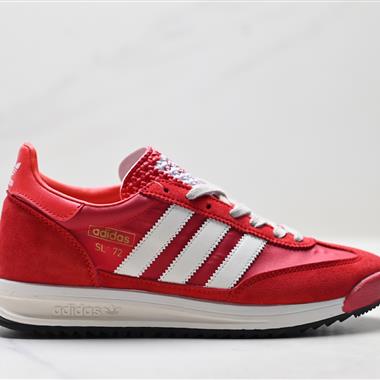 Adidas SL 72 RS 三葉草復古休閒跑步鞋休閒運動鞋