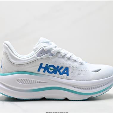 HOKA ONE ONE Bondi 9 復古舒適防滑耐磨 低幫 山地戶外跑步鞋