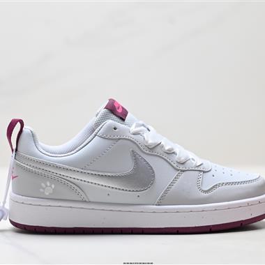 NIKE COURT BOROUGH V低幫百搭透氣休閒運動板鞋