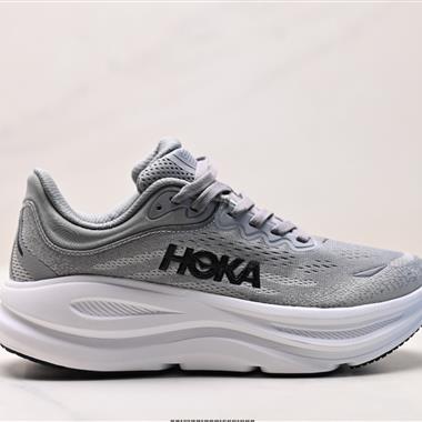 HOKA ONE ONE Bondi 9 復古舒適防滑耐磨 低幫 山地戶外跑步鞋