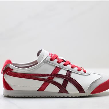 Onitsuka Tiger鬼塚虎 MEXICO 66皮革 舒適運動 防滑耐磨 低幫休閒鞋