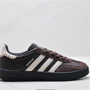 Adidas Originals Gazelle INdoor 三葉草休閒防滑耐磨低幫板鞋