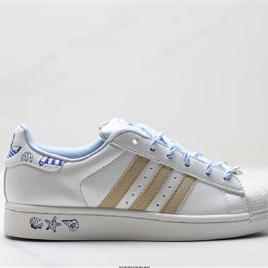 Adidas Originals Superstar貝殼頭系列 低幫經典百搭休閒運動板鞋