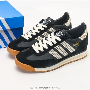 Adidas SL 72 RS 三葉草復古休閒跑步鞋休閒運動鞋