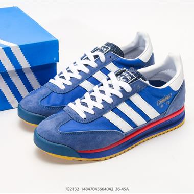 Adidas SL 72 RS 三葉草復古休閒跑步鞋休閒運動鞋