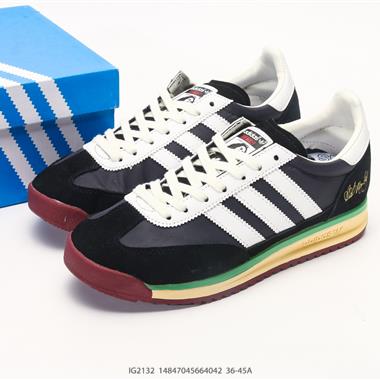 Adidas SL 72 RS 三葉草復古休閒跑步鞋休閒運動鞋