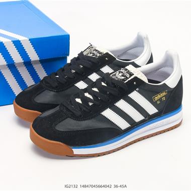 Adidas SL 72 RS 三葉草復古休閒跑步鞋休閒運動鞋
