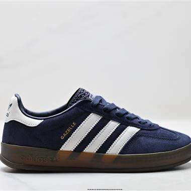 Adidas Originals Gazelle INdoor 三葉草休閒防滑耐磨低幫板鞋