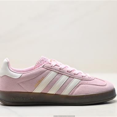 Adidas Originals Gazelle INdoor 三葉草休閒防滑耐磨低幫板鞋