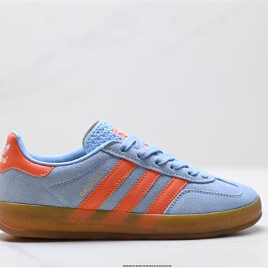 Adidas Originals Gazelle INdoor 三葉草休閒防滑耐磨低幫板鞋