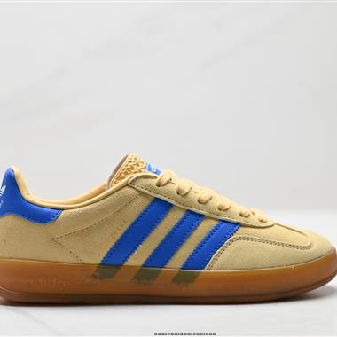 Adidas Originals Gazelle INdoor 三葉草休閒防滑耐磨低幫板鞋