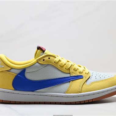 Nike Air Jordan 1 x Travis Scott AJ1倒勾 喬一倒鉤 低幫文化籃球鞋
