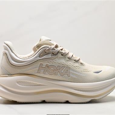 HOKA ONE ONE Bondi 9 復古舒適防滑耐磨 低幫 山地戶外跑步鞋