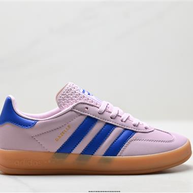 Adidas Originals Gazelle Indoor 三葉草休閒防滑耐磨低幫板鞋