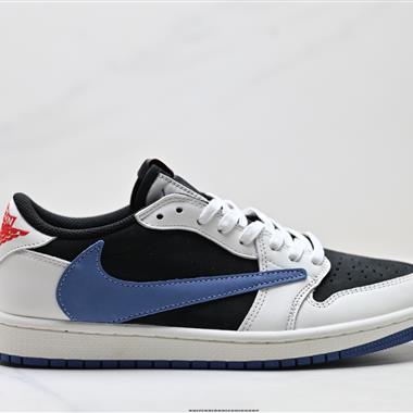 Nike Air Jordan 1 x Travis Scott AJ1倒勾 喬一倒鉤 低幫文化籃球鞋