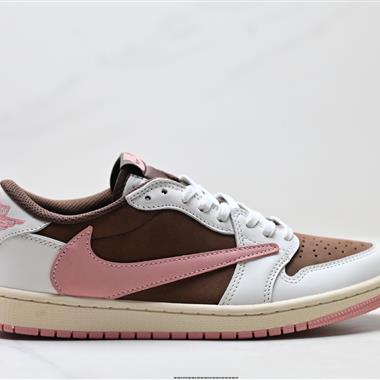 Nike Air Jordan 1 x Travis Scott AJ1倒勾 喬一倒鉤 低幫文化籃球鞋