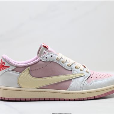 Nike Air Jordan 1 x Travis Scott AJ1倒勾 喬一倒鉤 低幫文化籃球鞋