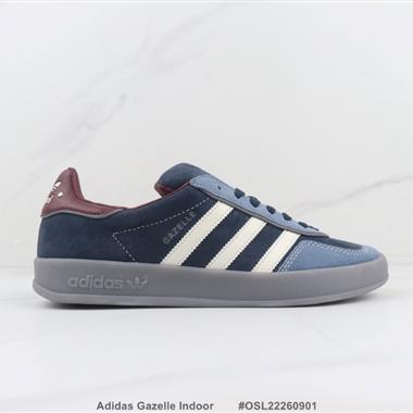 Adidas Gazelle Indoor 三葉草低幫休閒鞋