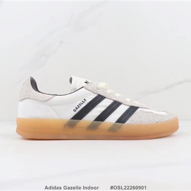 Adidas Gazelle Indoor 三葉草低幫休閒鞋