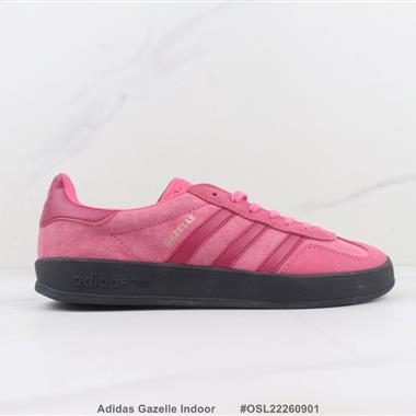 Adidas Gazelle Indoor 三葉草低幫休閒鞋
