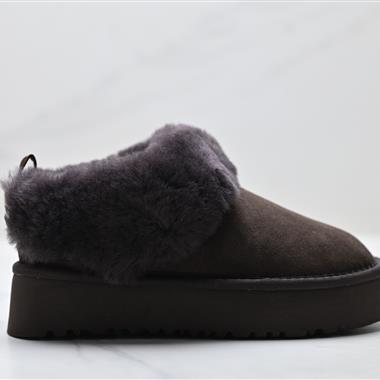 UGG DAKOTA 舒適柔軟時尚 一腳蹬保暖雪地靴