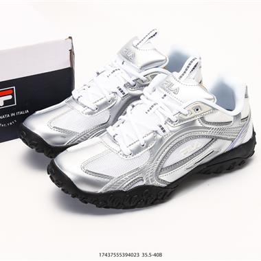 FILA 斐樂 PEBBLE 復古系列 時尚潮流 舒適透氣 芭蕾鞋