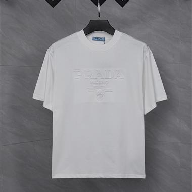 PRADA   2026夏季新款短袖T恤  尺寸偏大