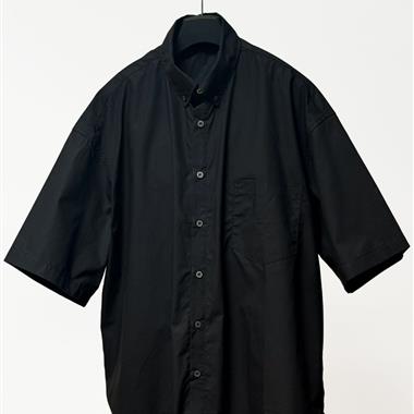 Balenciaga   2026夏季新款短袖襯衫  尺寸偏大